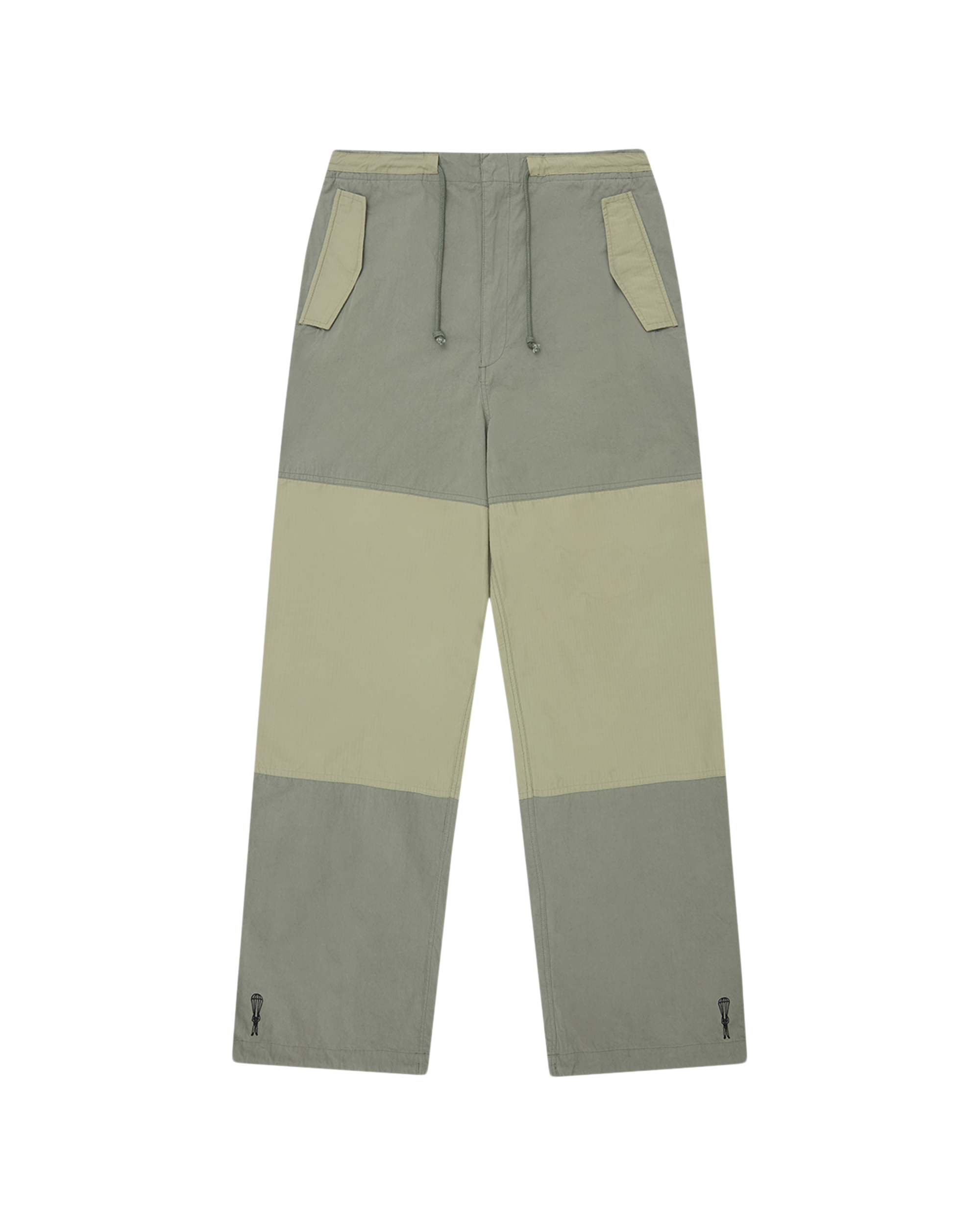 Panelled Parachute Pants