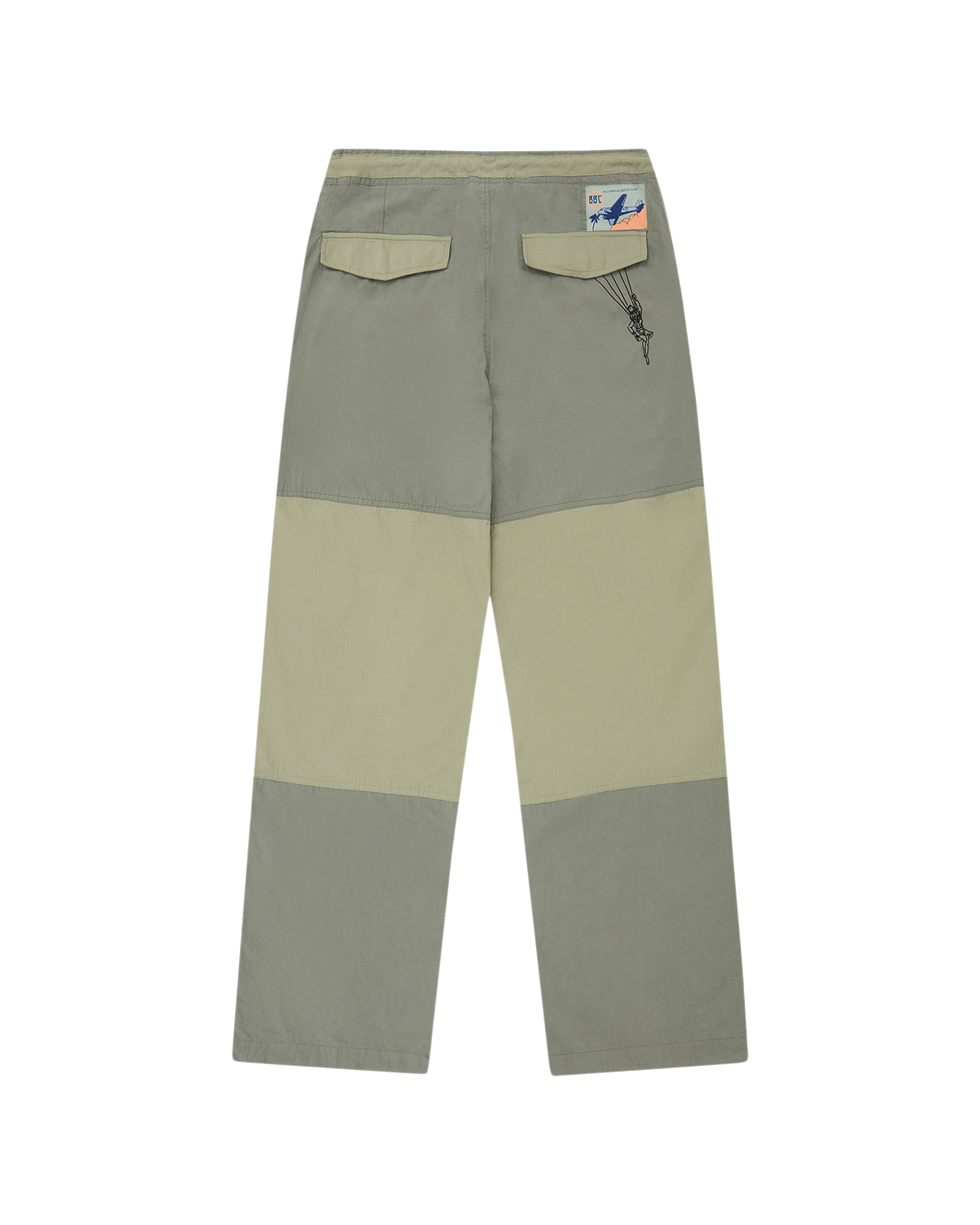 Panelled Parachute Pants - Image 2