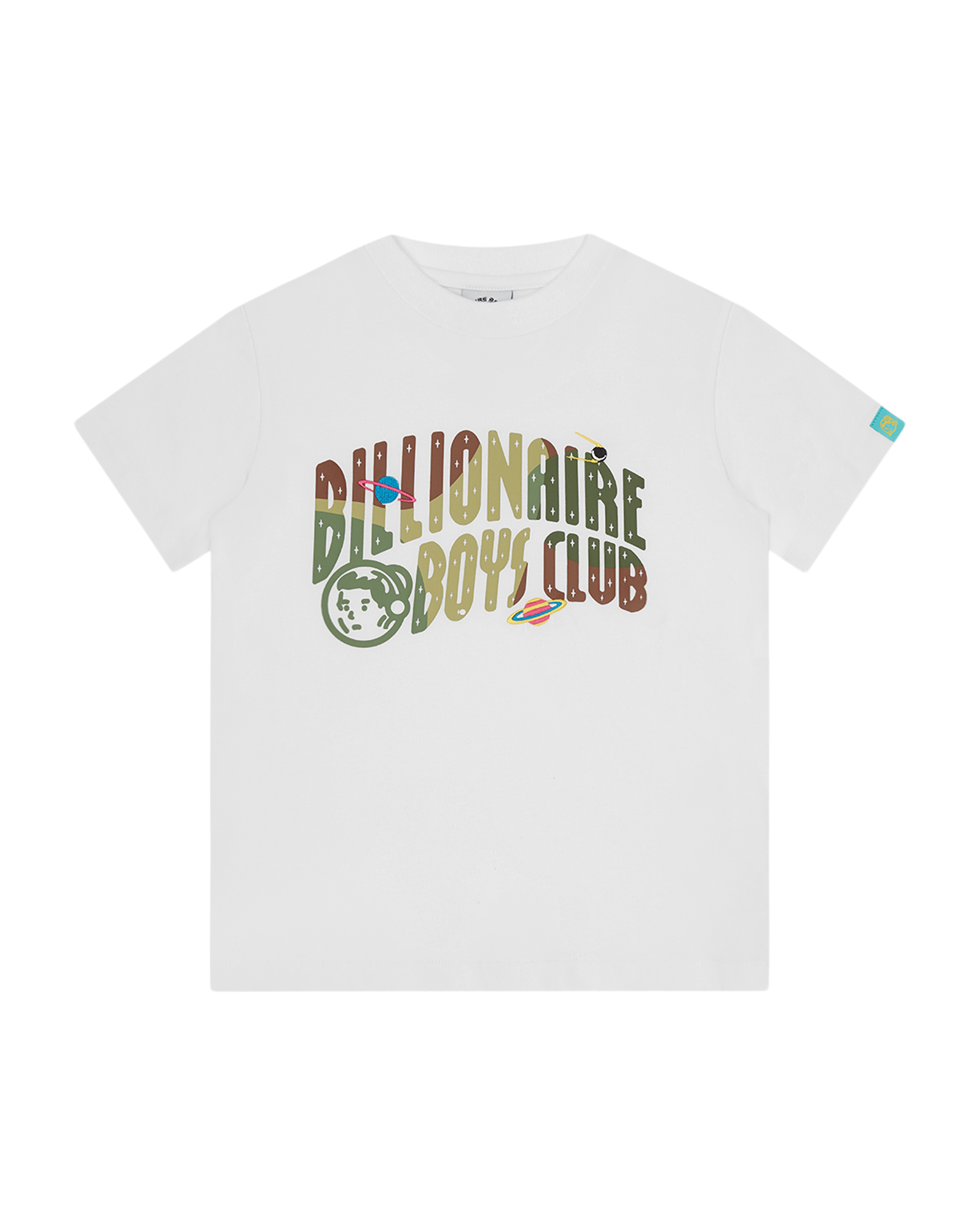 Kids Space Camo Arch Logo T-Shirt