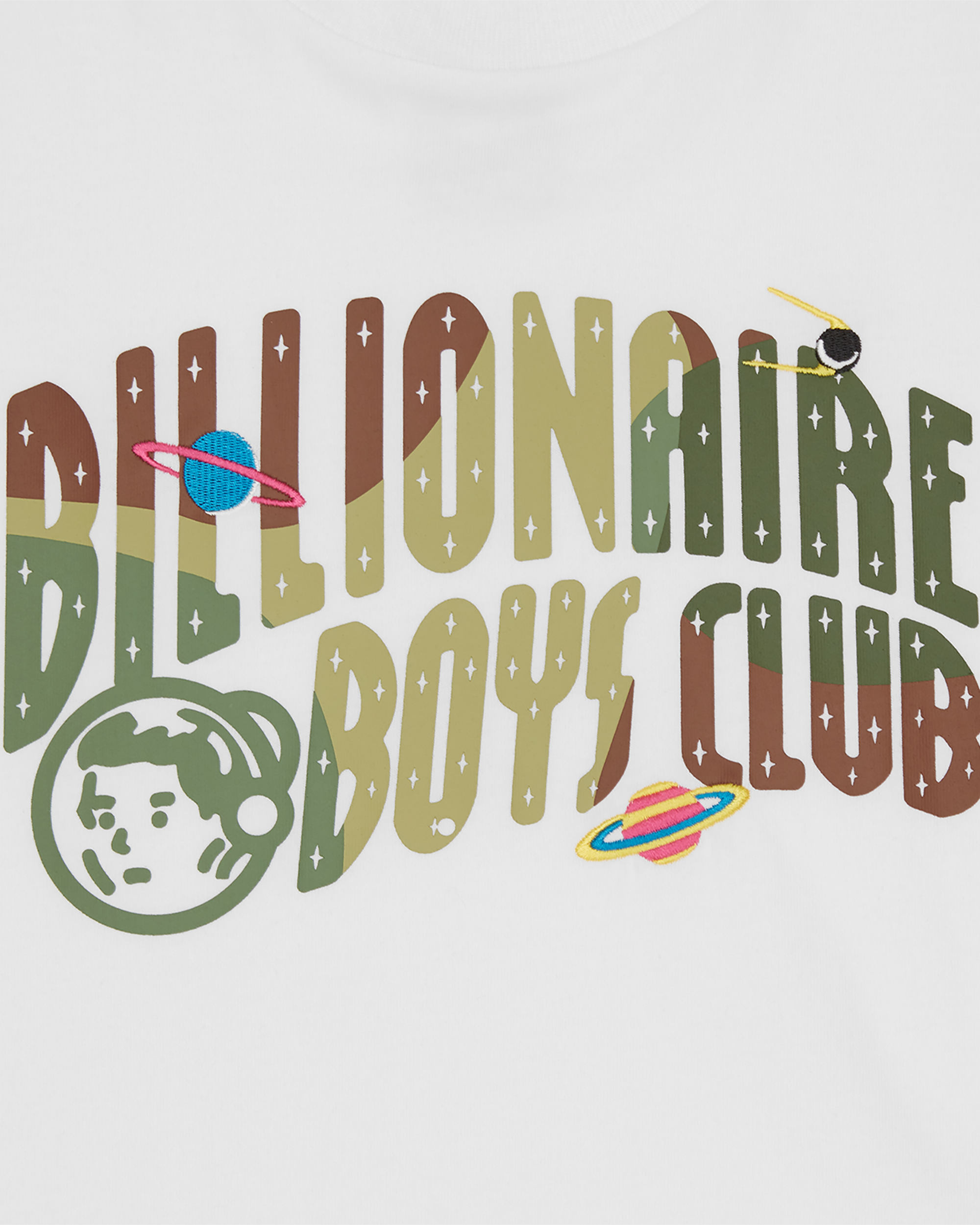 Kids Space Camo Arch Logo T-Shirt - Image 3