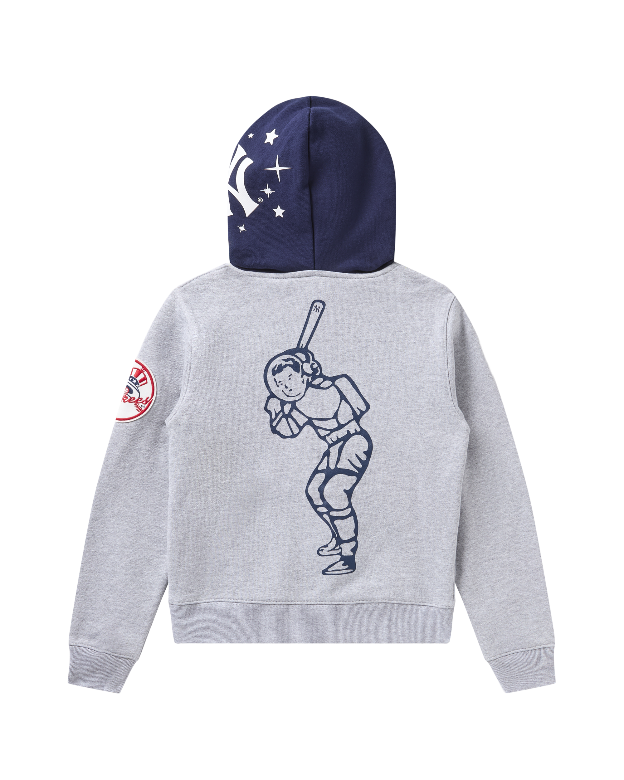 NY Yankees Kids Blocked Hoodie - Image 2